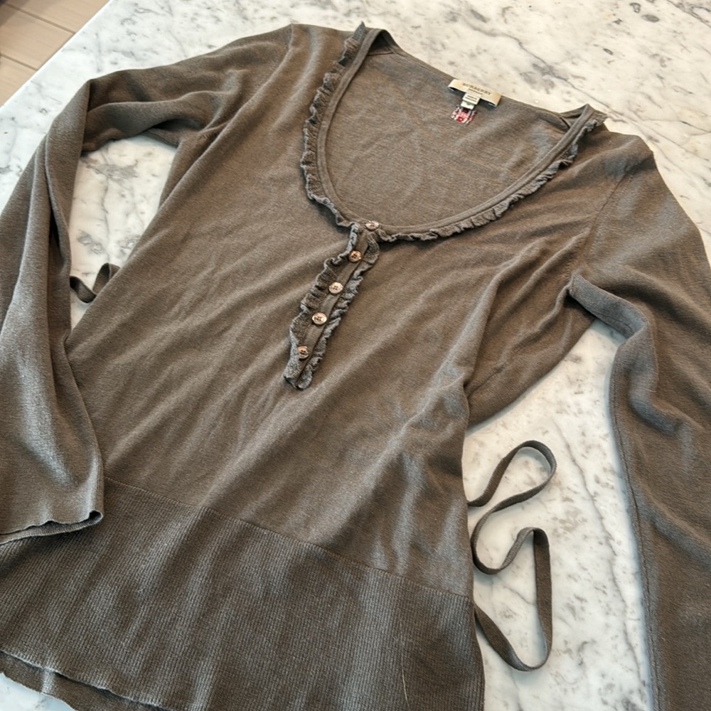 Burberry Silk and Cashmere Sweater